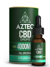 Spearmint CBD Oil Drops by Aztec CBD 4000mg - Distrovx