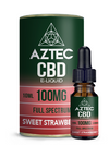 Sweet Strawberry CBD eLiquid by Aztec CBD 100mg - Distrovx